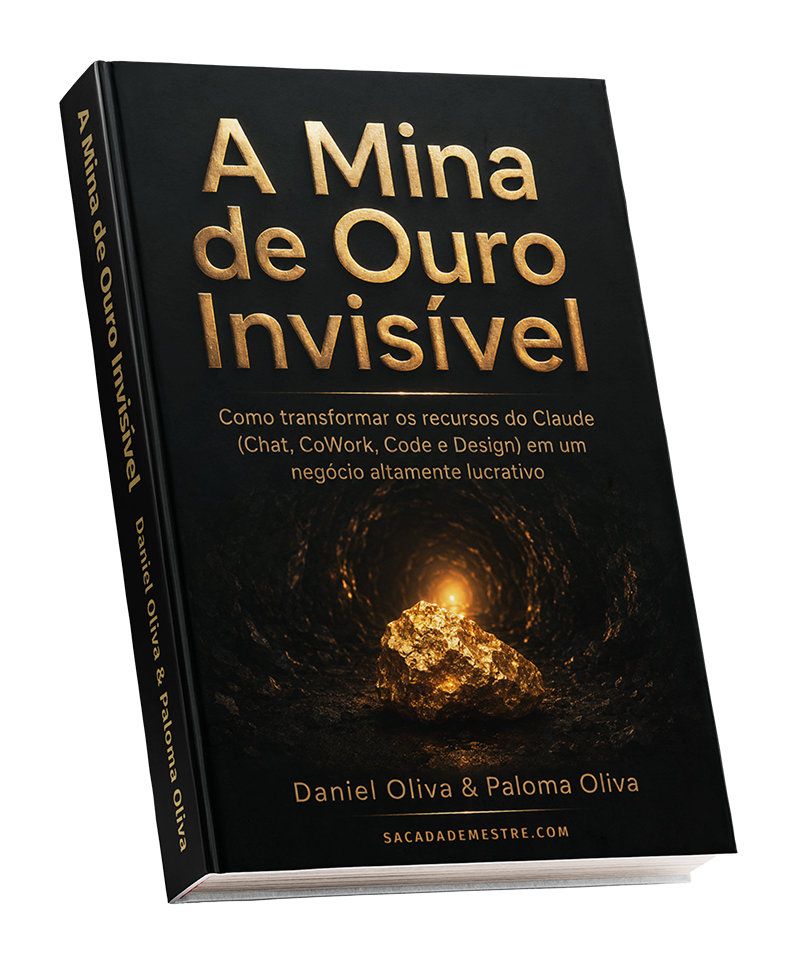 Capa do e-book A Mina de Ouro Invisível